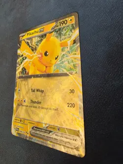 Pokemon Pikachu TCG Prismatic Evolutions EX Card 028/131 Double Rare Mint - Image 2