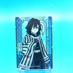 Demon Slayer Card Obanai Iguro Bandai Made in Japan Japanese Anime - Image 1