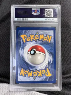 Pokemon Fire Energy Base Set 1999 PSA 9 98/102 - Image 2