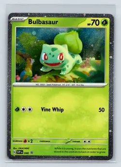 Pokemon SV: Scarlet & Violet Promo Cards #046 Bulbasaur 3-10 - Image 1