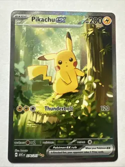 Pikachu ex 276/217 - Ascended Heroes - SIR Holo Pokemon Card - Image 3