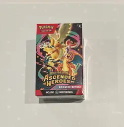 Pokemon Mega Evolution Ascended Heroes Booster Bundle - NEW FACTORY SEALED - Image 1