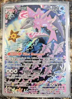 Pokemon 2023 Paradox Rift Veluza 192 NM or better - Image 1