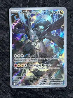 Pokemon TCG N’s Zekrom 031 Mega Evolution Black Star Promo (English) - NM - Image 3