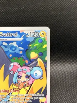 Ionos Kilowattrel Illustration Rare 163/159 - Pokemon Journey Together NM - Image 3