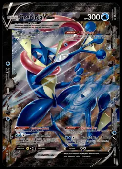 Greninja V-Union SWSH155 JUMBO OVERSIZED Black Star Promo Pokemon Card - Image 1