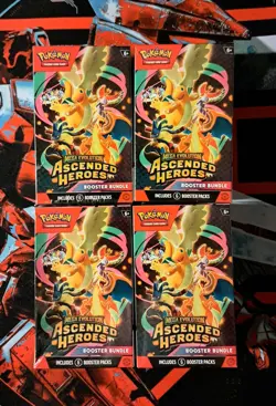 2026 Pokemon TCG Ascended Heroes Booster Bundle - Lot of 4 FACTORY SEALED - Image 1