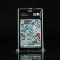 2024 Pokemon SV Shrouded Fable #131 Kingdra EX Black Star Promo TAG 10 (987) - Image 1