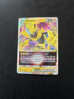 Zeraora VSTAR 055/159 Ultra Rare Pokemon Sword & Shield Crown Zenith - Image 2