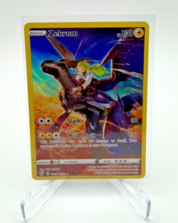 Pokemon TCG Zekrom TG05/TG30 Swsh09: Brilliant Stars Trainer Gallery Holo - Image 1