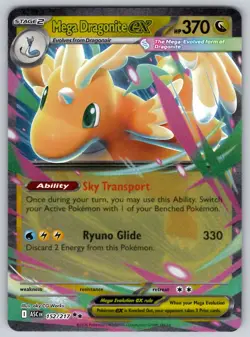 Mega Dragonite ex 152/217 ME: Ascended Heroes NM Pokemon Double Rare - Image 1