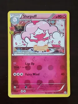 Pokemon Slurpuff RC20/RC32 Radiant Collection Holo MP - Image 1