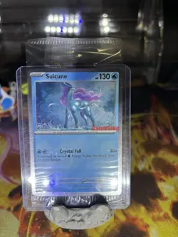 Pokemon TCG 🔥 Suicune GameStop Stamp Promo Exclusive English Sealed - Image 1