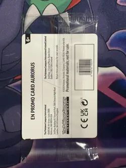 Aurorus 024/088 - Cosmo Holo - Pokemon Perfect Order Stamped Promo SEALED - Image 3