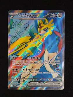 Hop's Zacian ex 176/159 SV09: Journey Together Pokemon TCG Ultra Rare NM - Image 1