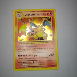 Charizard 11/108 Holo Rare Evolutions Pokemon Damaged - Image 1