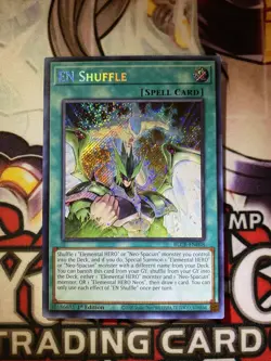 ( EN SHUFFLE ) - Secret Rare - BLCR-EN008 - 1st - NM - Yu-Gi-Oh Crystal Revenge - Image 1