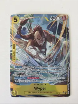 One Piece TCG - Wyper (Alt Art) OP15-114 SR - Adventure on Kami’s Island - OP15 - Image 1