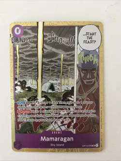 One Piece Mamaragan OP15-078 SR FOIL N/M - Image 1