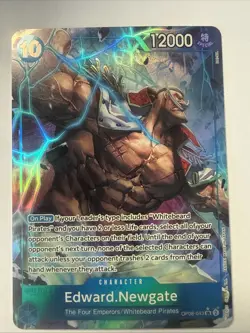 Edward.Newgate Op08-043 Alternate Art One Piece - Image 1