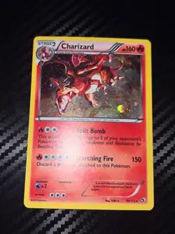 LP Charizard 19/113 Legendary Treasures Holo Pokemon TCG Card - Image 2