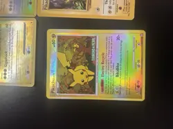 Pokemon TCG Pikachu & Raichu 6 Card Lot Vintage Holo Base Set Platinum DP Played - Image 2