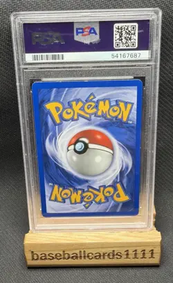 Espeon Pokemon TCG Neo Discovery Holo Rare Card 1/75 PSA 6 P2 - Image 2