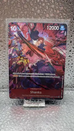 Shanks (004) (English Version 2nd Anniversary Set) - One Piece Promo Card OP-PR - Image 1