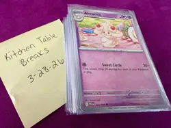 Pokemon Beginner Deck_60 Cards_Ready to Play Alcremie Mimikyu Psychic Energy - Image 1