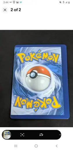 Pokemon Card Error Miscut Offcenter Error Card - Image 2