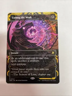 Culling the Weak Secrets of Strixhaven: Mystical Archive #27 Rare - Image 1