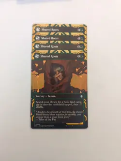 (4) Shared Roots *PLAYSET* Secrets of Strixhaven: Mystical Archive Regular NM - Image 1