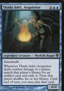 1x MTG Thada Adel, Acquisitor Worldwake NM 40/145 - Image 1