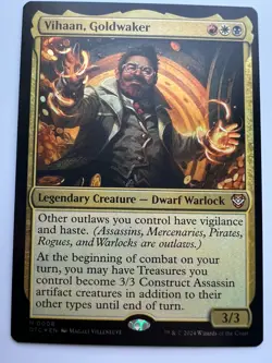 Vihaan, Goldwaker Commander: Outlaws of Thunder Junction Foil - Image 1