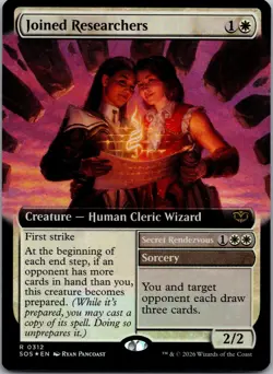 Joined Researchers (Extended Art) 312 Secrets of Strixhaven Foil NM - Image 1