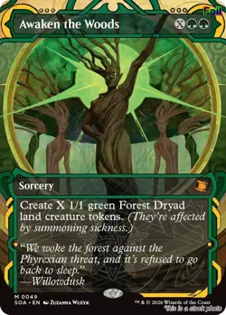 Awaken the Woods [SOA - 49] - NM [Foil] TCG MTG - Image 1