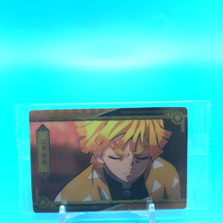 Demon Slayer Card No.023 Zenitsu Agatsuma Bandai Made in Japan Not opened - Image 1