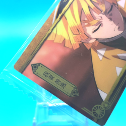 Demon Slayer Card No.023 Zenitsu Agatsuma Bandai Made in Japan Not opened - Image 2