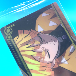 Demon Slayer Card No.023 Zenitsu Agatsuma Bandai Made in Japan Not opened - Image 3