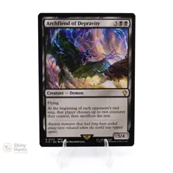 MTG Archfiend of Depravity Commander: FINAL FANTASY NM - Image 1
