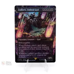 Magic: The Gathering Zodiark, Umbral God (Borderless) FINAL FANTASY Foil NM - Image 1