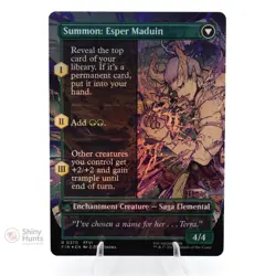 Magic: The Gathering Esper Origins (Borderless) FINAL FANTASY Foil NM - Image 2
