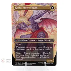 Magic: The Gathering Kefka, Court Mage (0322) (Borderless) FINAL FANTASY NM - Image 2