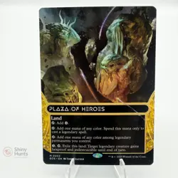 MTG Plaza of Heroes (0033) (Borderless) Edge of Eternities: Stellar Sights NM - Image 1