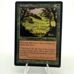 Magic The Gathering Summer Bloom Visions Regular NM - Image 1
