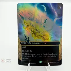 MTG Generator (0043) Terrain Generator (Borderless) EOE: Stellar Sights Foil NM - Image 1