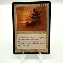 Magic The Gathering Serra Avatar Urza's Saga Regular LP - Image 1