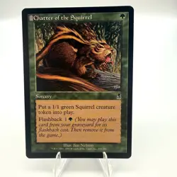 Magic The Gathering Chatter of the Squirrel Odyssey Regular NM - Image 1