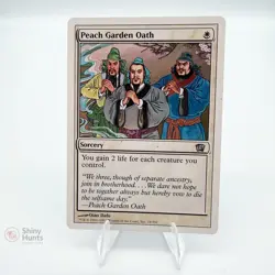 Magic The Gathering Peach Garden Oath Eighth Edition Regular NM - Image 1
