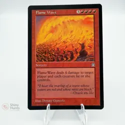 Magic: The Gathering Flame Wave Stronghold NM - Image 1